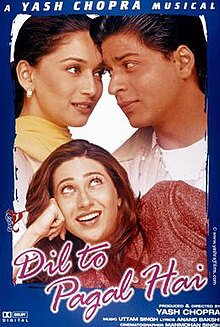 دانلود فیلم هندی 1997 Dil To Pagal Hai با زیرنویس فارسی