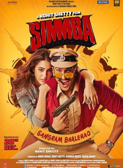 دانلود فیلم هندی 2018 Simmba سیمبا با زیرنویس فارسی