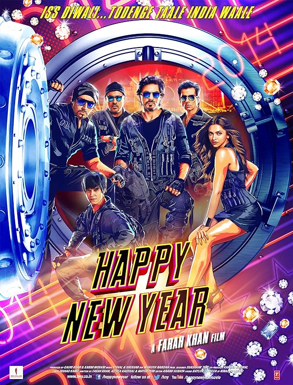 دانلود فیلم هندی 2014 Happy New Year سال نو مبارک با زیرنویس فارسی