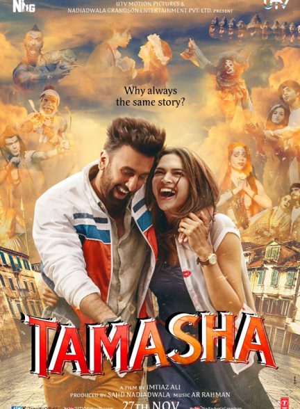 دانلود فیلم هندی 2015 Tamasha تماشا با زیرنویس فارسی