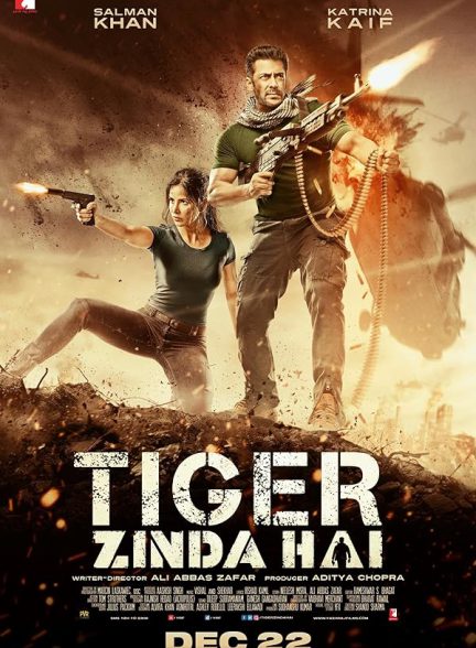 دانلود فیلم هندی 2017 Tiger Zinda Hai تایگر زنده است با زیرنویس فارسی و دوبله فارسی