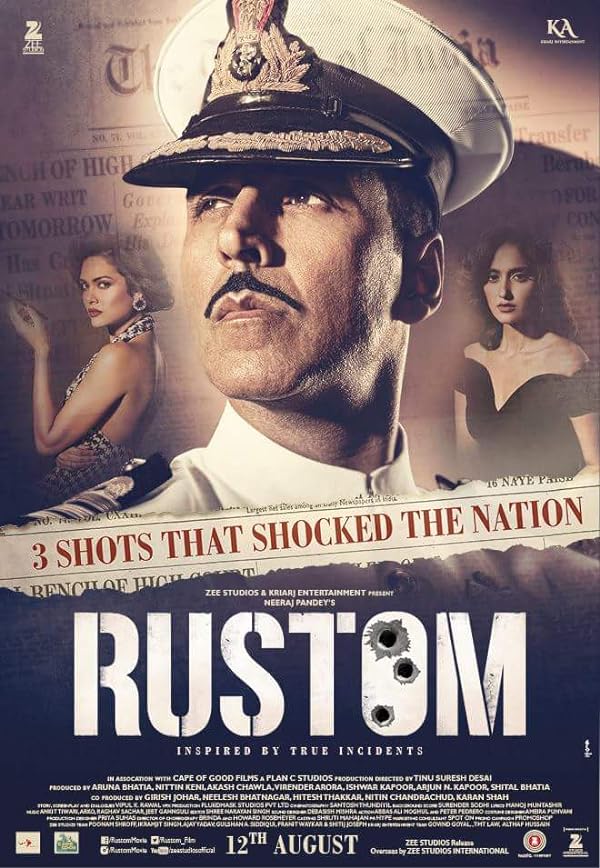دانلود فیلم هندی 2016 Rustom رستم با زیرنویس فارسی و دوبله فارسی