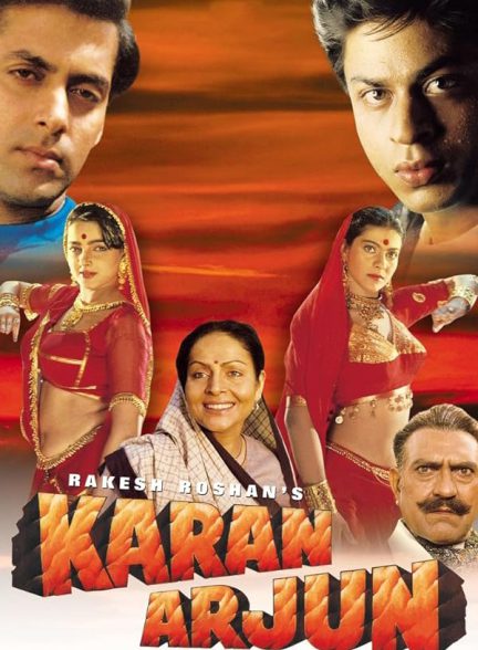 دانلود فیلم هندی 1995 Karan Arjun کاران آرجون با زیرنویس فارسی