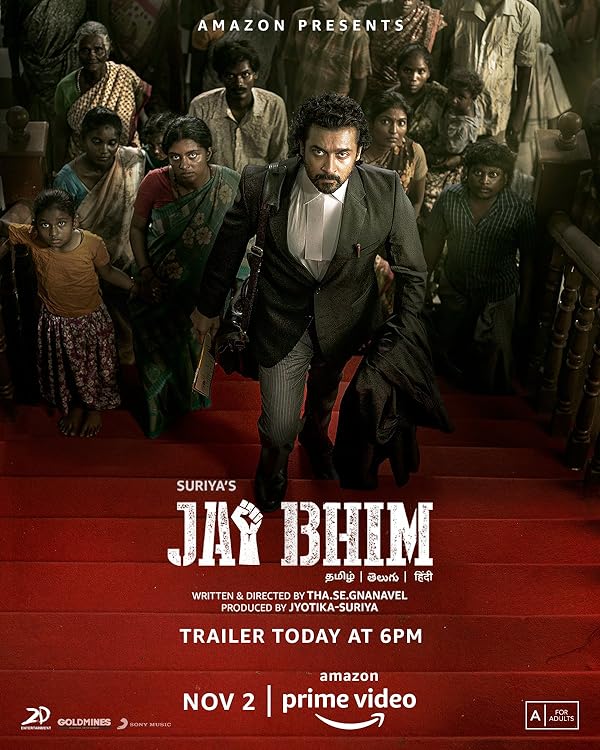 دانلود فیلم هندی 2021 Jai Bhim زنده باد بهیم با زیرنویس فارسی و دوبله فارسی