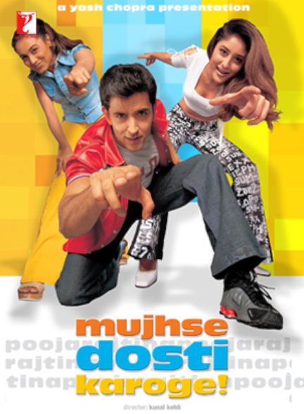 دانلود فیلم هندی 2002 Mujhse Dosti Karoge! با زیرنویس فارسی و دوبله فارسی