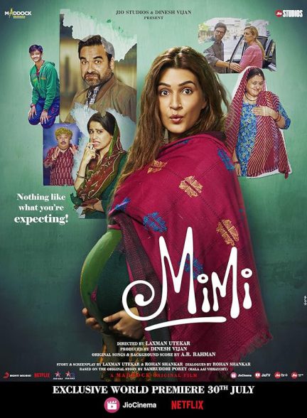 دانلود فیلم هندی 2021 Mimi میمی با زیرنویس فارسی و دوبله فارسی