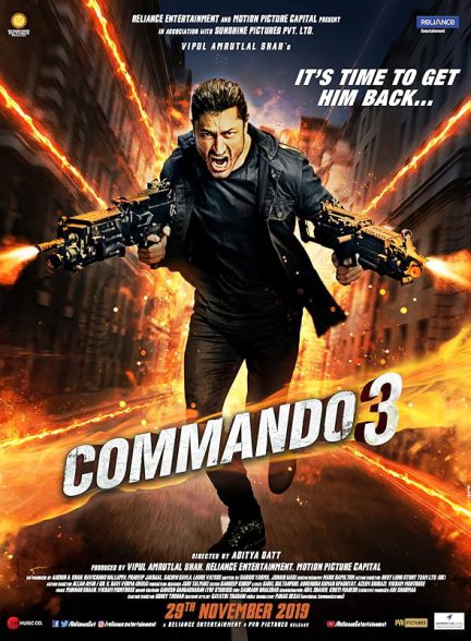 دانلود فیلم هندی 2019 Commando 3 کماندو 3 با زیرنویس فارسی و دوبله فارسی