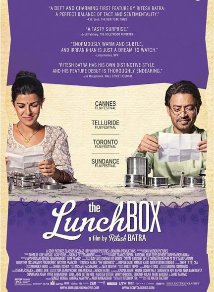 دانلود فیلم هندی 2013 The Lunchbox ظرف ناهار با زیرنویس فارسی و دوبله فارسی