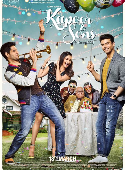 دانلود فیلم هندی 2016 Kapoor & Sons با زیرنویس فارسی