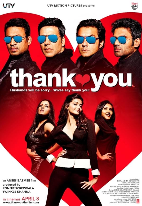دانلود فیلم هندی 2011 Thank You با زیرنویس فارسی