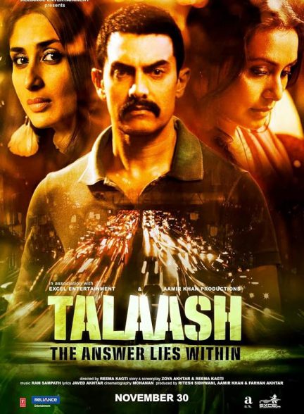 دانلود فیلم هندی 2012 Talaash تلاش با زیرنویس فارسی و دوبله فارسی
