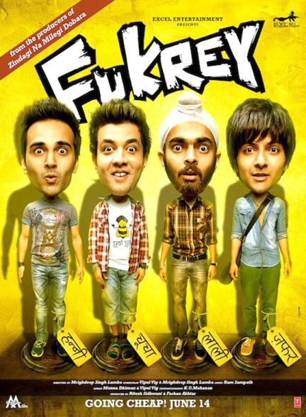 دانلود فیلم هندی 2013 Fukrey با زیرنویس فارسی