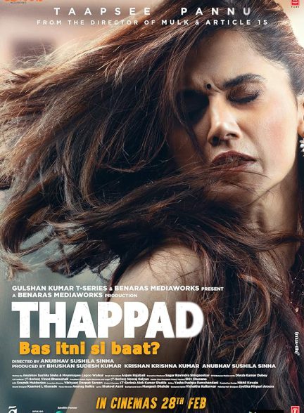 دانلود فیلم هندی 2020 Thappad با زیرنویس فارسی و دوبله فارسی