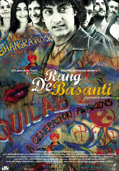 دانلود فیلم هندی 2006 Rang De Basanti با زیرنویس فارسی