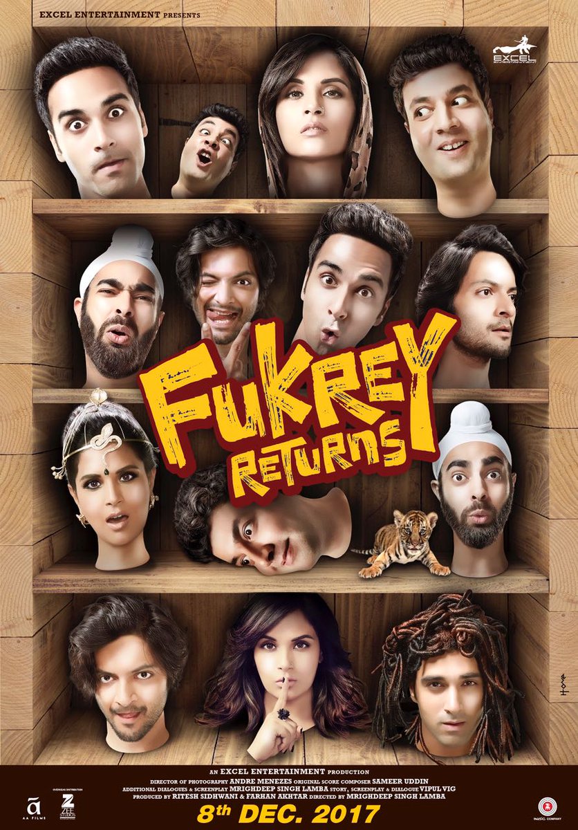دانلود فیلم هندی 2017 Fukrey Returns با زیرنویس فارسی