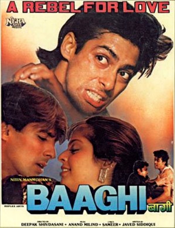 دانلود فیلم هندی 1990 Baaghi: A Rebel for Love با زیرنویس فارسی
