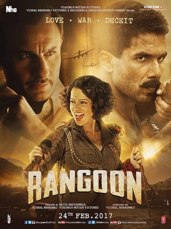 دانلود فیلم هندی 2017 Rangoon با زیرنویس فارسی