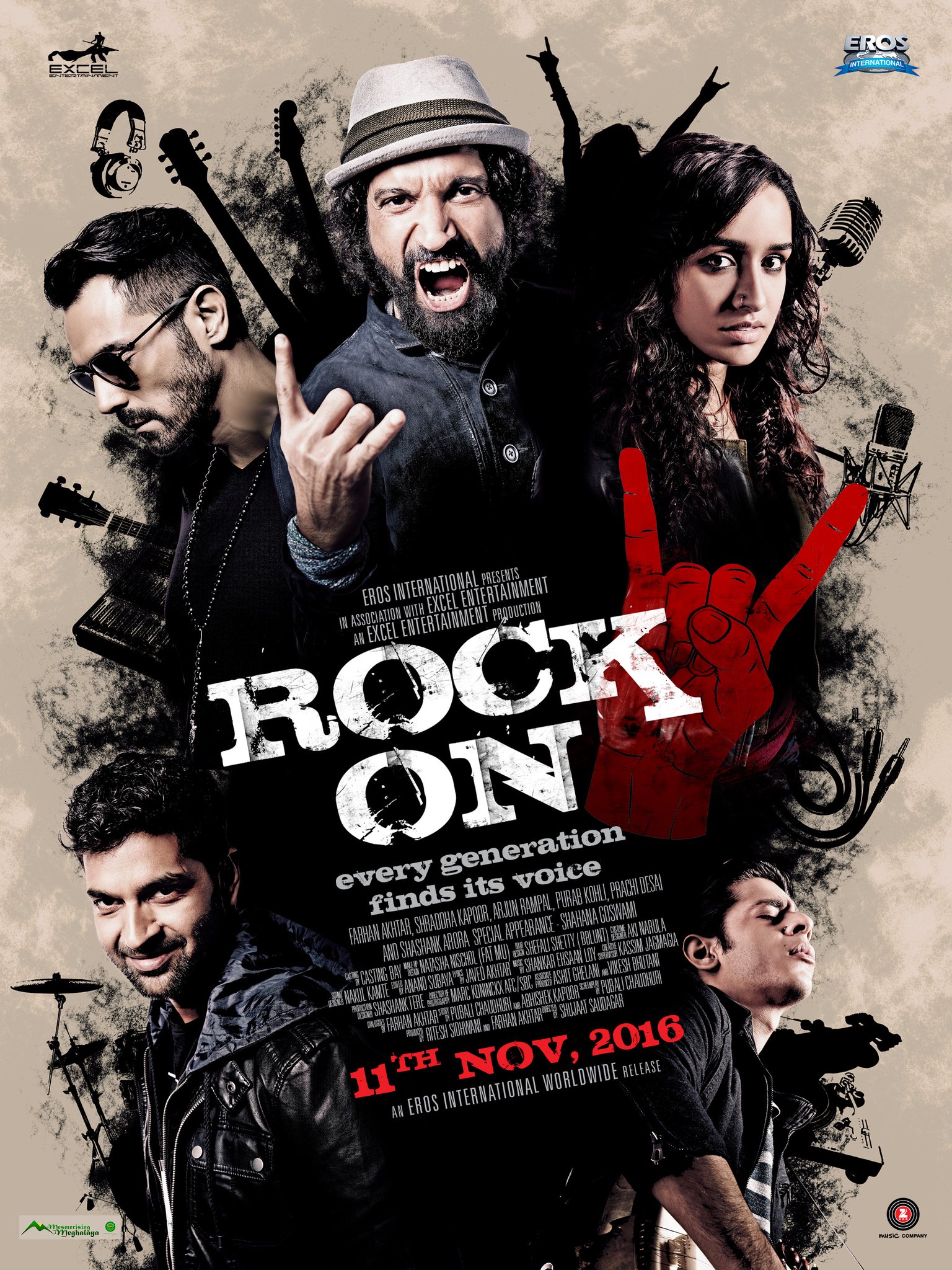 دانلود فیلم هندی 2016 Rock on 2 با زیرنویس فارسی