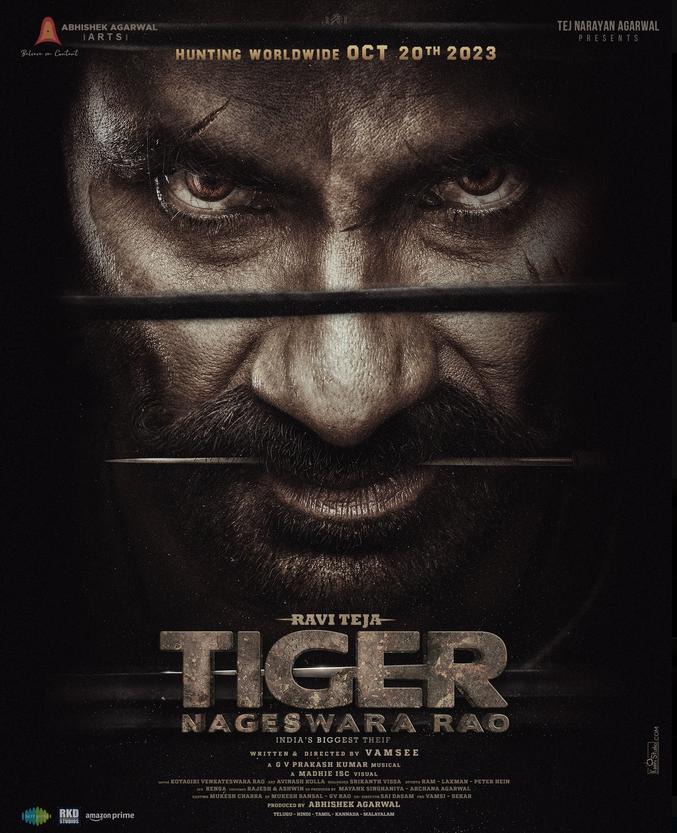 دانلود فیلم هندی 2023 Tiger Nageswara Rao با زیرنویس فارسی