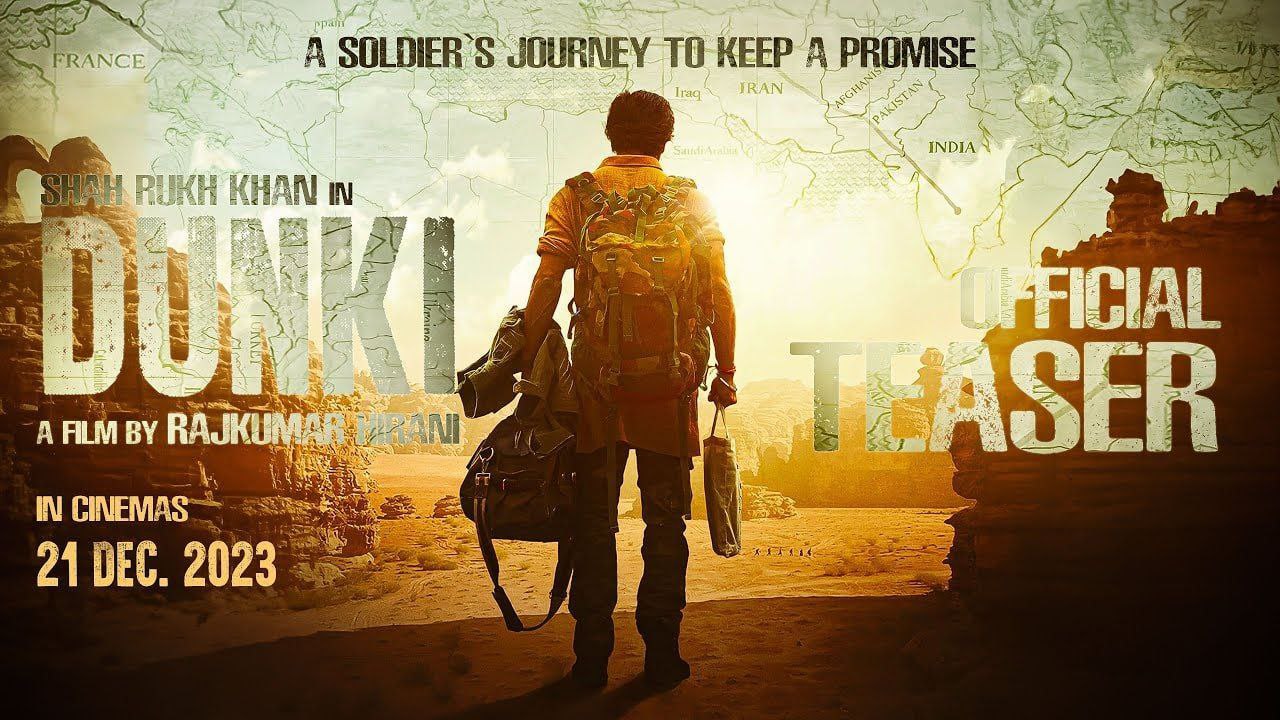تیزر فیلم هندی دانکی Dunki با زیرنویس فارسی