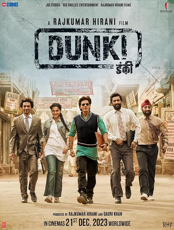 دانلود فیلم هندی 2023 Dunki دانکی با زیرنویس فارسی و دوبله فارسی