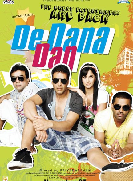 دانلود فیلم هندی 2009 De Dana Dan با زیرنویس فارسی