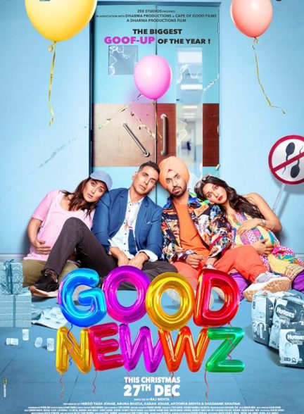 دانلود فیلم هندی 2019 Good Newwz خبر خوب با زیرنویس فارسی