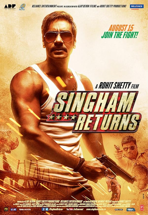 دانلود فیلم هندی 2014 Singham Returns با زیرنویس فارسی