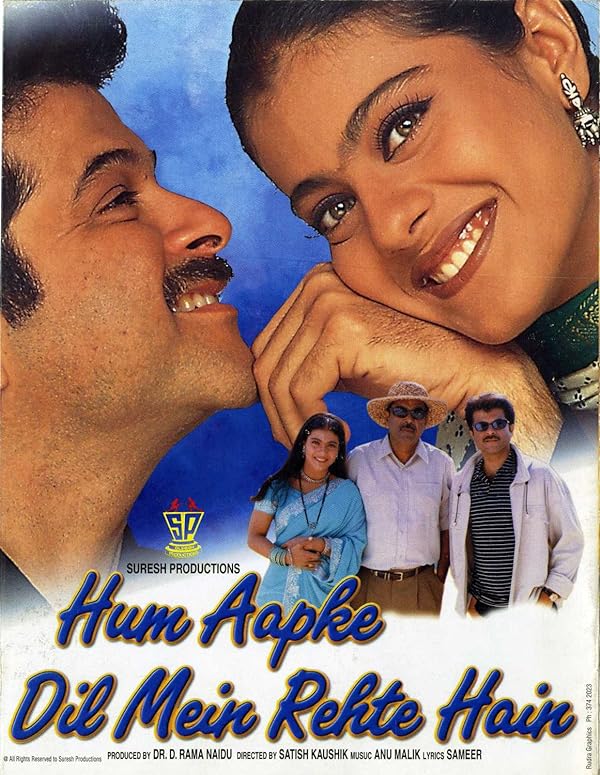 دانلود فیلم هندی 1999 Hum Aapke Dil Mein Rehte Hain با زیرنویس فارسی